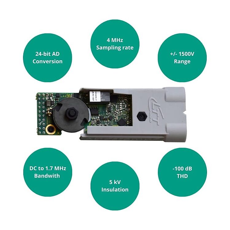 ADCstamp is an AD converter as a system-on-module (measuring channel module)