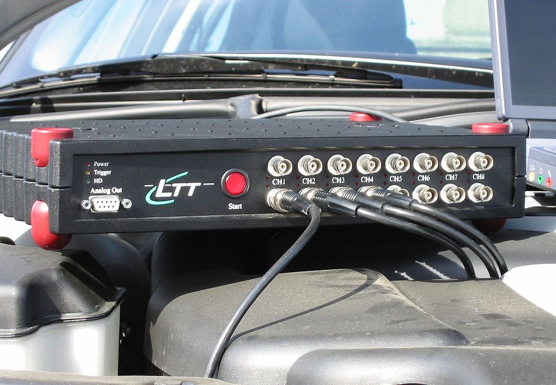 Präzisionsmessgerät für Motorenprüfstände: Messtechnik von LTT Präzisionsmessgerät für Motorenprüfstände: Messtechnik von LTT